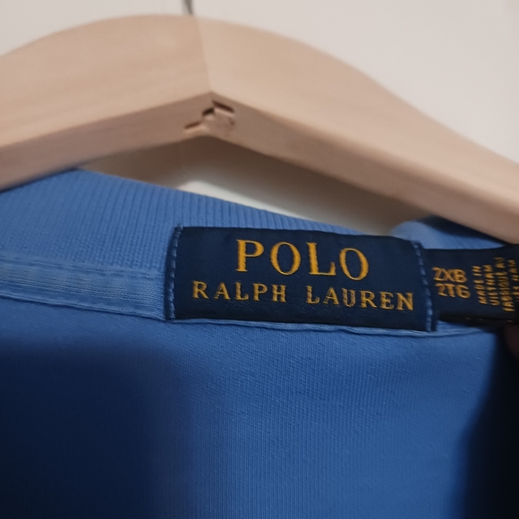 Ralph Lauren 2XLB blue Polo shirt - Picture 3 of 3